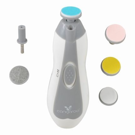 Cangaroo Ηλεκτρική Λίμα Νυχιών για Μωρά & Ενήλικες Nailina Grey 3800146273002