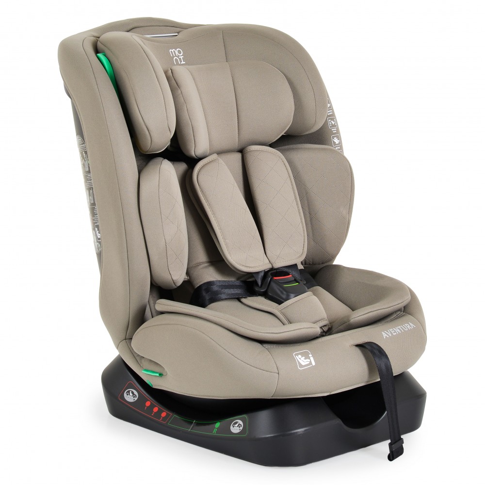 Moni Κάθισμα Αυτοκινήτου Aventura 40-150cm Beige 3801005153640 Moni Κάθισμα Αυτοκινήτου Aventura 40-150cm Beige 3801005153640