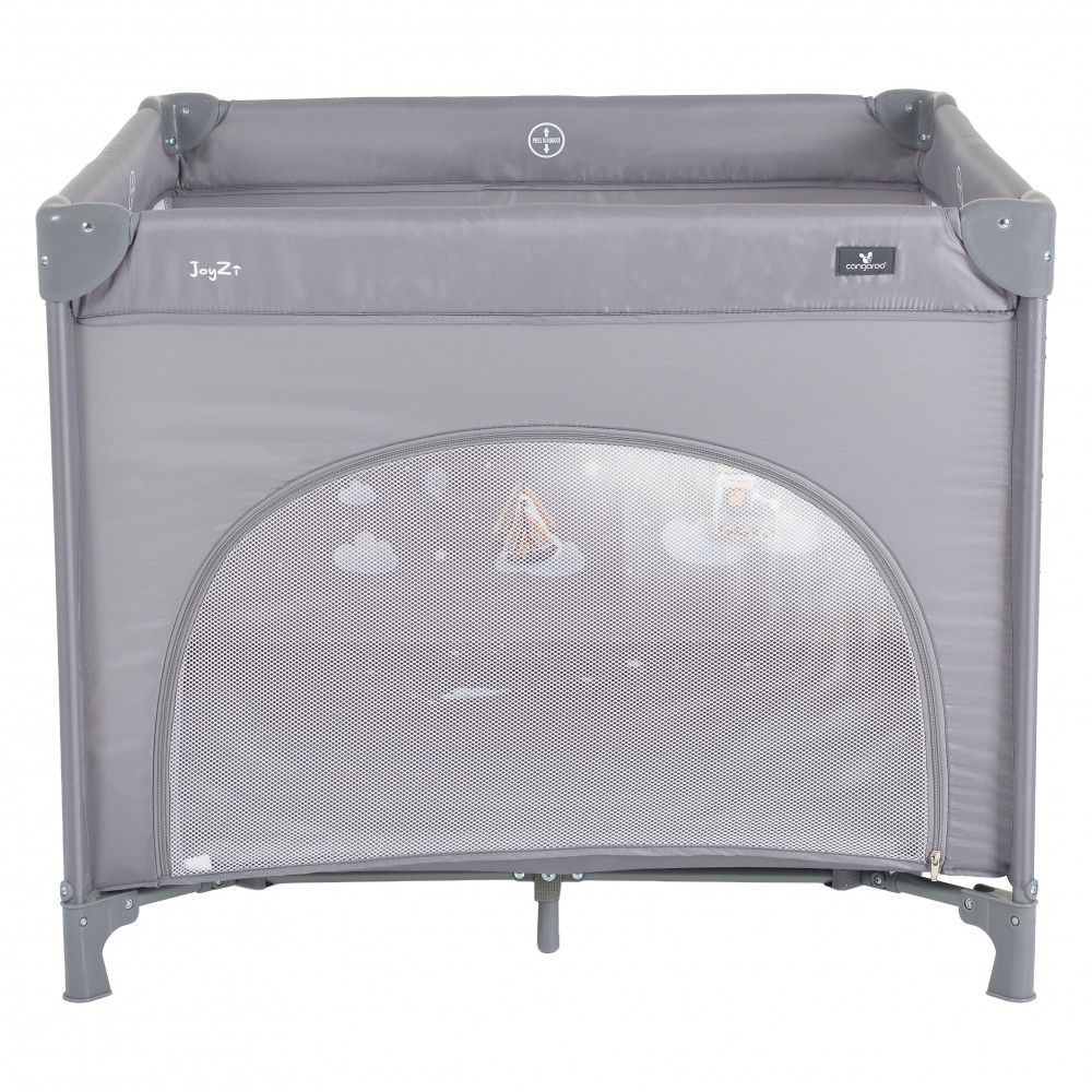 Cangaroo Παρκοκρέβατο Joyzi Grey 3801005210534 Cangaroo Παρκοκρέβατο Joyzi Grey 3801005210534