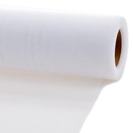 Τούλι Λιζιόν Ρολό Λευκό 80cmx20m