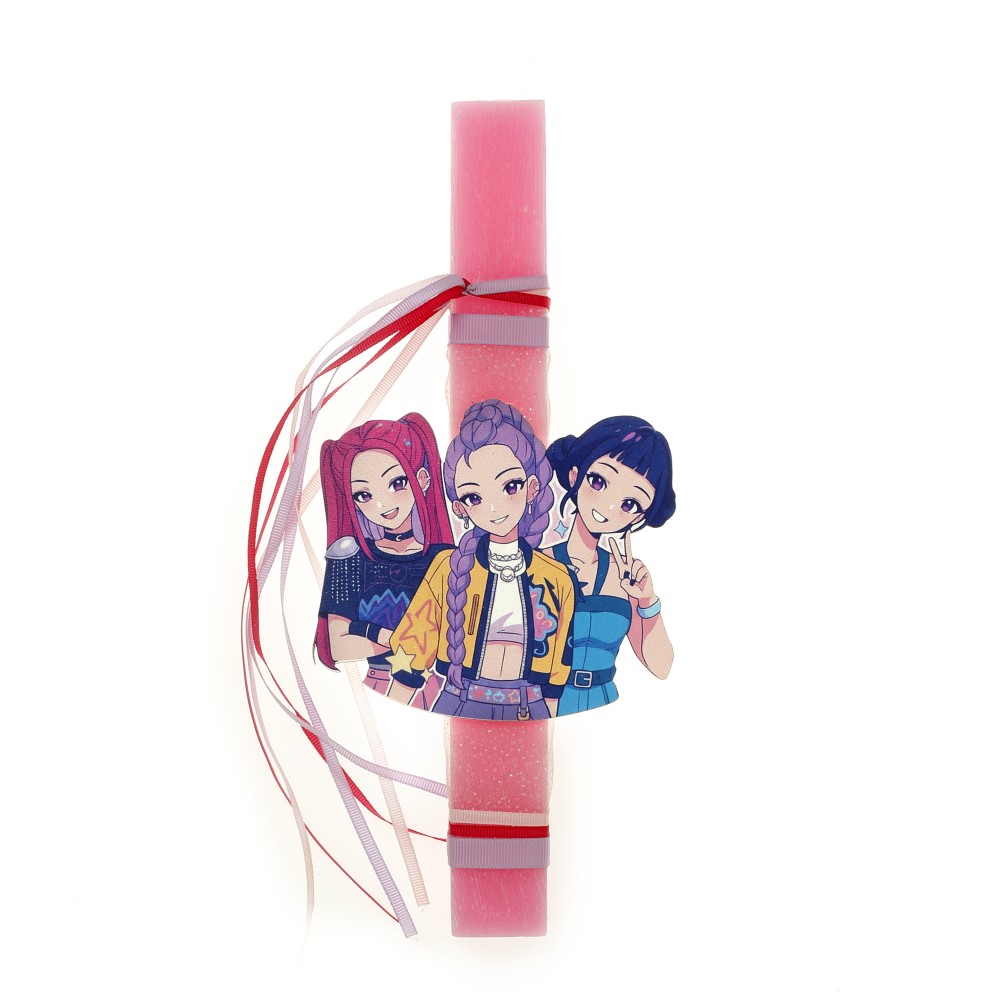 Πασχαλινό Σετ Huntrix: Αρωματική Λαμπάδα με Επιλογή Κούπα ή Παγούρι 30cm ΠΛΣ-2607 || Bellissimo Πασχαλινό Σετ Huntrix: Αρωματική Λαμπάδα με Επιλογή Κούπα ή Παγούρι 30cm ΠΛΣ-2607 || Bellissimo