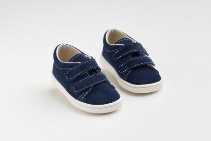 Χειροποίητο Βαπτιστικό Παπουτσάκι για Πρώτα Βήματα για Αγόρι Μπλε FS63M, Everkid