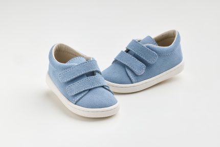 Χειροποίητο Βαπτιστικό Παπουτσάκι για Πρώτα Βήματα για Αγόρι Γαλάζιο FS63P, Everkid