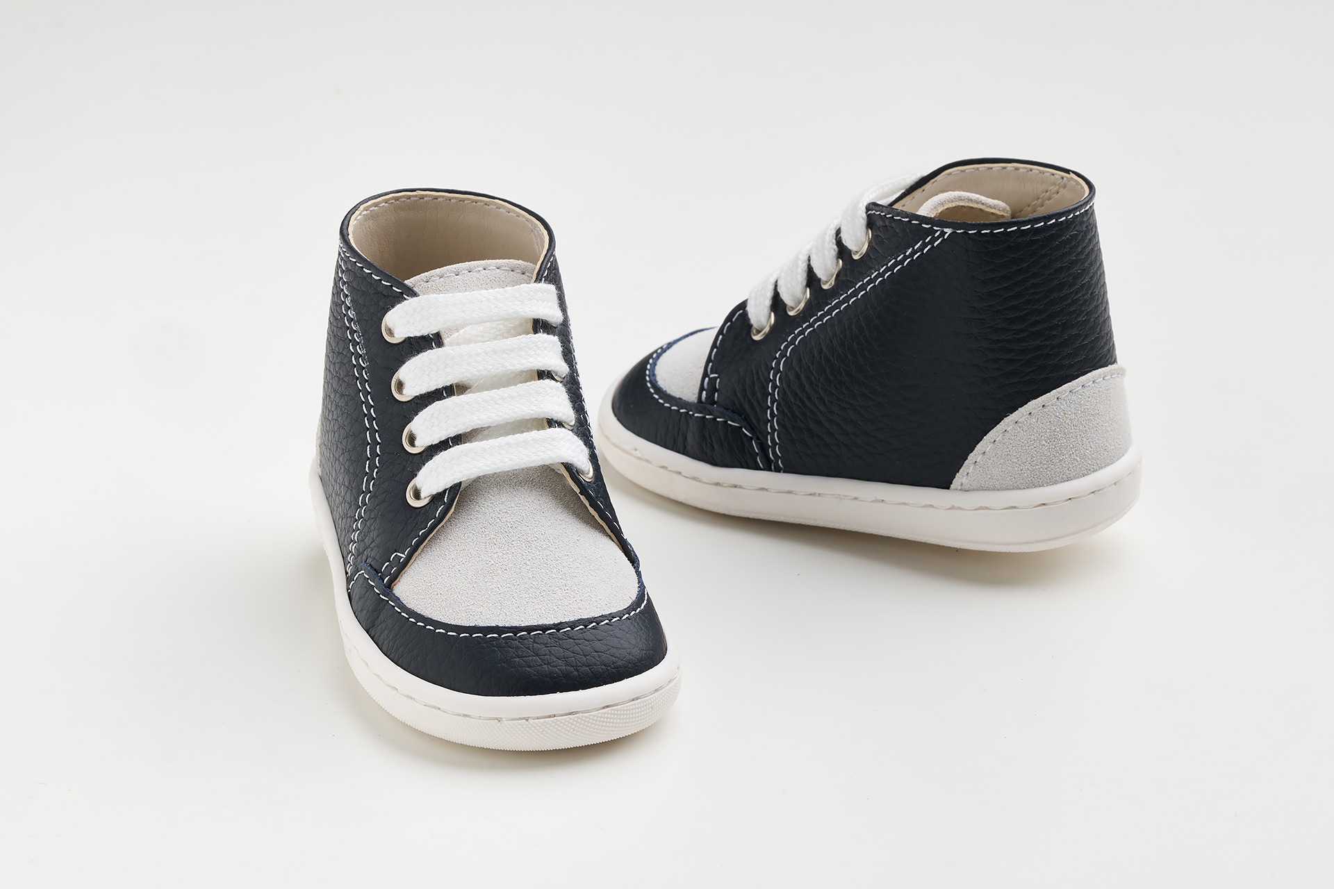 Χειροποίητο Βαπτιστικό Μποτάκι για Πρώτα Βήματα για Αγόρι Μπλε-Λευκό FS66Μ, Everkid Χειροποίητο Βαπτιστικό Μποτάκι για Πρώτα Βήματα για Αγόρι Μπλε-Λευκό FS66Μ, Everkid