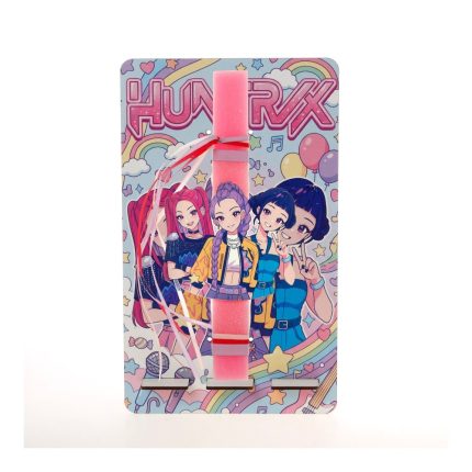 Πασχαλινή Λαμπάδα Huntrix (Music Pop Stars) με Ξύλινη Βάση Tablet ΠΛ-2638 30cm || Bellissimo