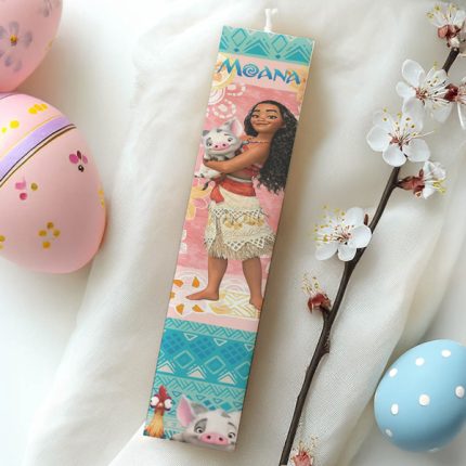 Λαμπάδα Μοάνα Τυπωμένη | LAM18