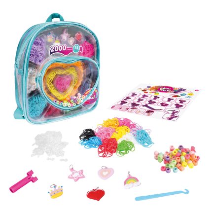 Plexi Flexi Σακίδιο Πλάτης Με 2000 Λαστιχάκια & 35 Αξεσουάρ 5+ - As Company