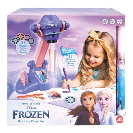 Λαμπάδα AS Προτζέκτορας Ζωγραφικής Disney Frozen 4+ 1500-54008 - As Company