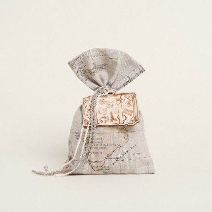 Πουγκί Χάρτης Vintage (14x22εκ) | 393333 Ntampoudis