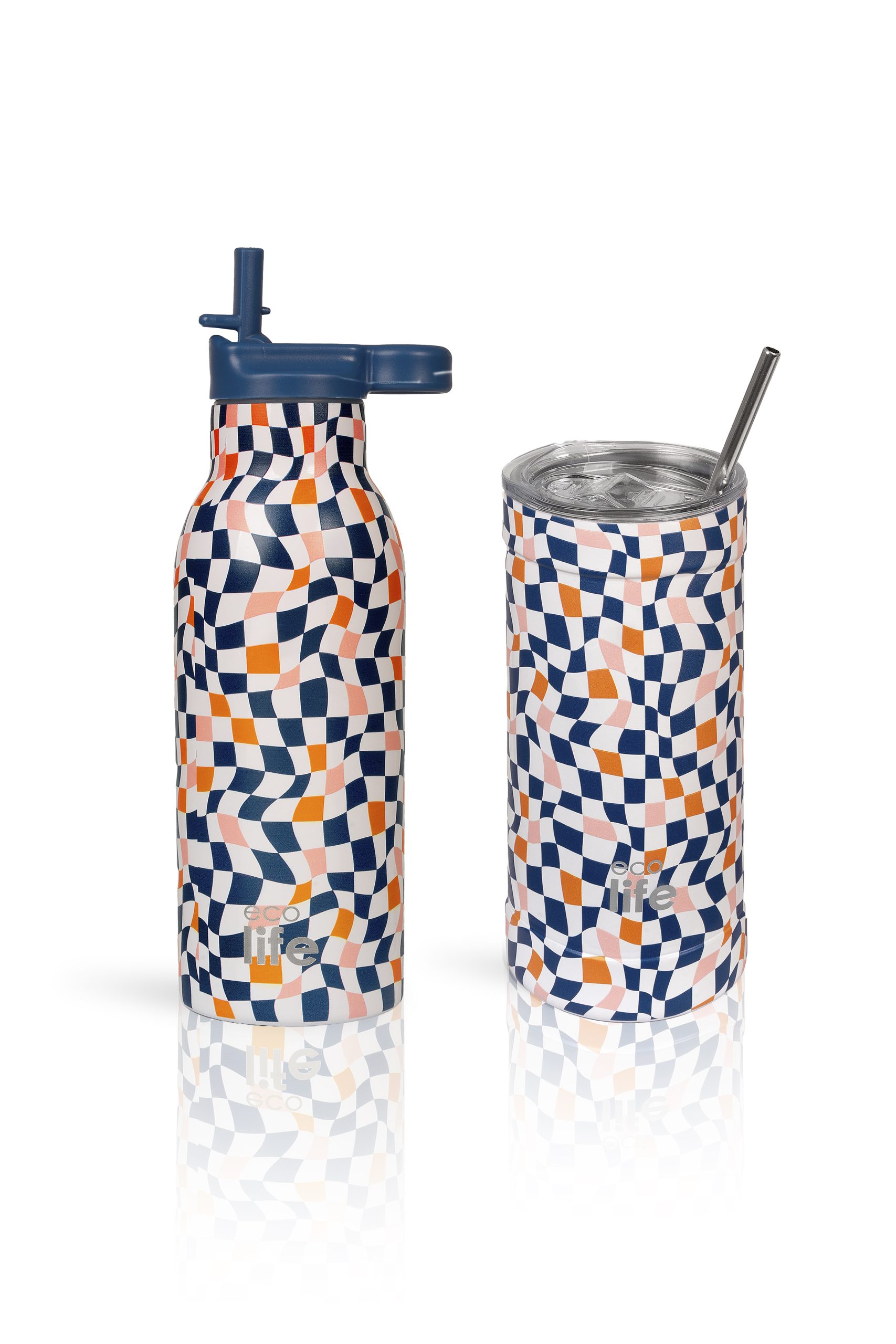 Ποτήρι Θερμός Color Squares Coffee Thermos 500ml || 33-BO-4186 Ecolife Ποτήρι Θερμός Color Squares Coffee Thermos 500ml || 33-BO-4186 Ecolife