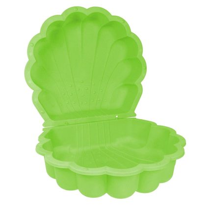 Paradiso Toys Αμμοδόχος / Πισίνα 02221 Double Sandpit/ Paddling Pool Shelll Green 5420051222216