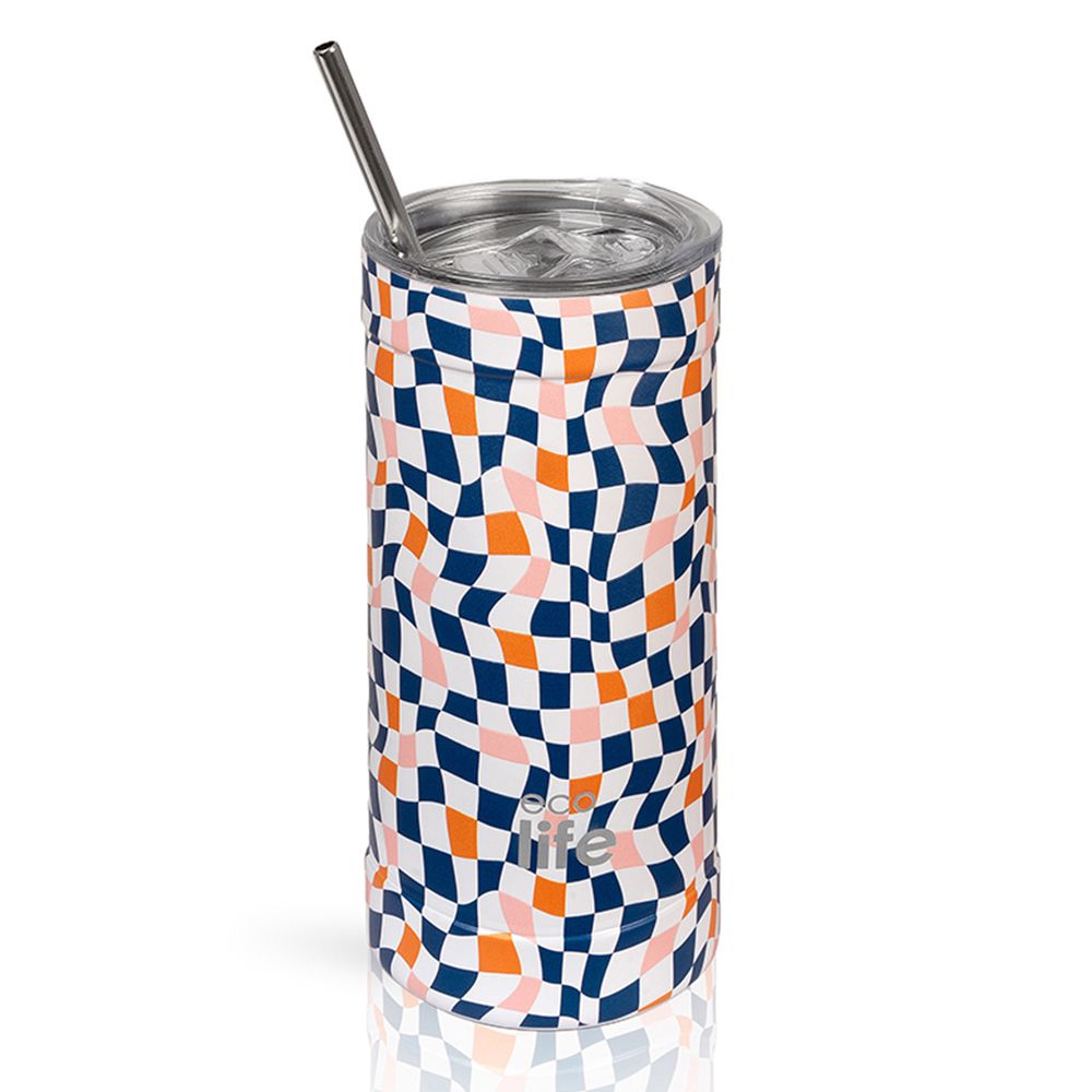 Ποτήρι Θερμός Color Squares Coffee Thermos 500ml || 33-BO-4186 Ecolife Ποτήρι Θερμός Color Squares Coffee Thermos 500ml || 33-BO-4186 Ecolife