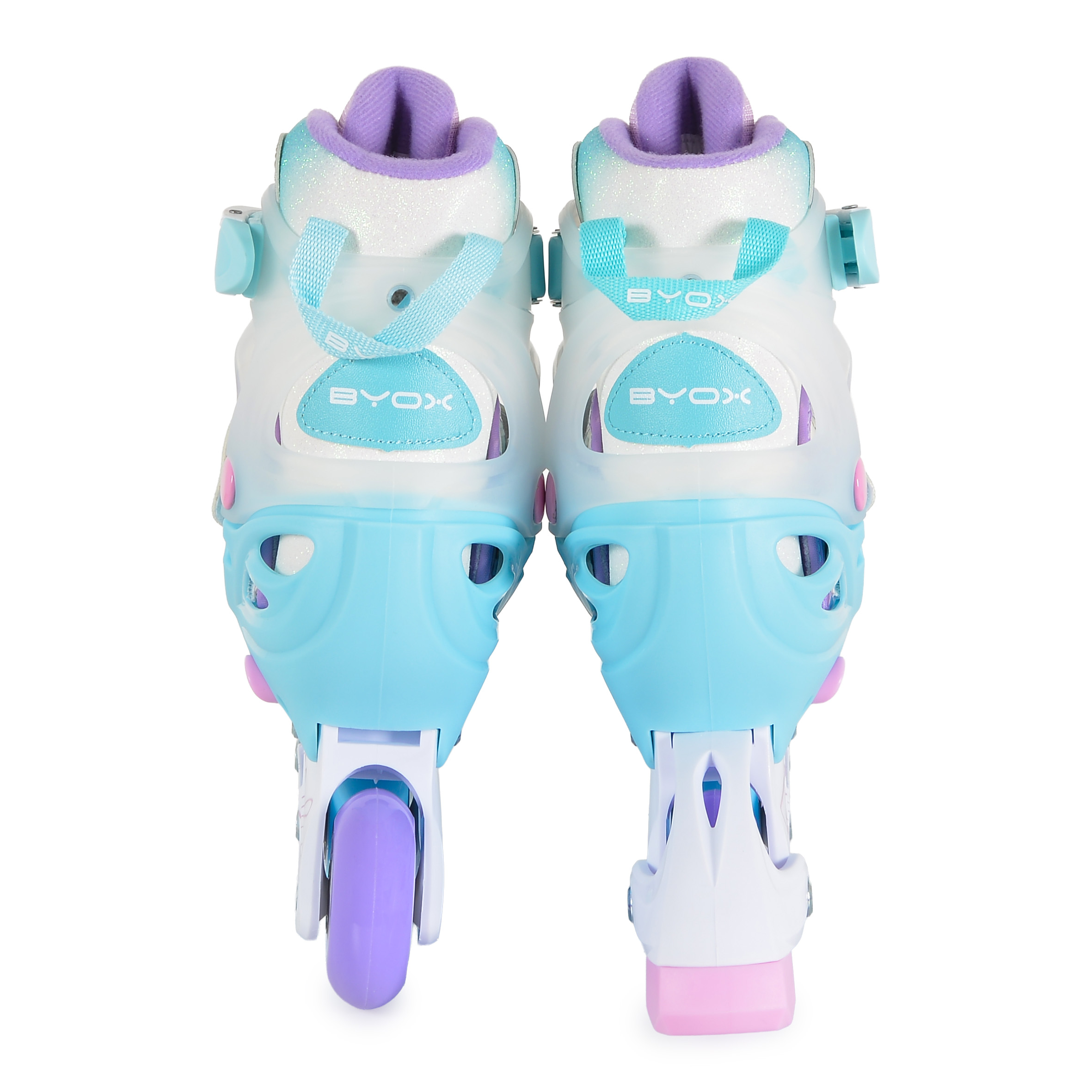 Byox Παιδικά Ρυθμιζόμενα Πατίνια Roller Inline Skates Rolox Violet με Φωτιζόμενο Τροχό Byox Παιδικά Ρυθμιζόμενα Πατίνια Roller Inline Skates Rolox Violet με Φωτιζόμενο Τροχό