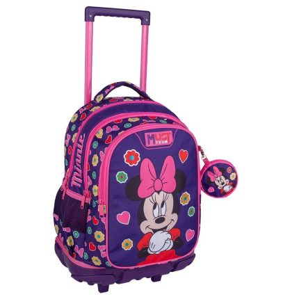 Σχολική Τσάντα Τρόλεϊ Δημοτικού Disney Minnie Mouse Cutie Must Team με 3 Θήκες 30L (34x20x44cm) | 000565158 Diakakis