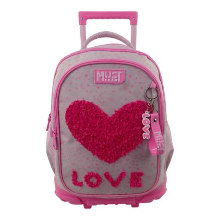 Σχολική Τσάντα Τρόλεϊ Δημοτικού Must Team Cute Love 3 Θήκες 30L (34x20x44cm) | 000587687 Diakakis