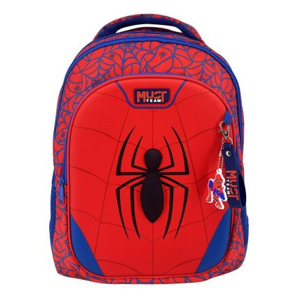 Σχολική Τσάντα Πλάτης Δημοτικού Spider-Man Red Must Team 3 Θήκες 25L (32x18x43cm) | 000508747 Diakakis