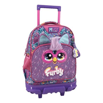 Σχολική Τσάντα Τρόλεϊ Δημοτικού Furby Must Team με 3 Θήκες 30L (34x20x44cm) | 000484507 Diakakis