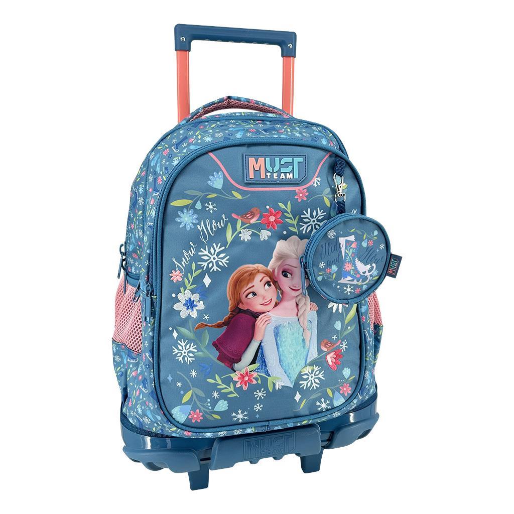 Σχολική Τσάντα Τρόλεϊ Δημοτικού Disney Frozen Blue Must Team 3 Θήκες 30L (34x20x44cm) | 000565977 Diakakis Σχολική Τσάντα Τρόλεϊ Δημοτικού Disney Frozen Blue Must Team 3 Θήκες 30L (34x20x44cm) | 000565977 Diakakis