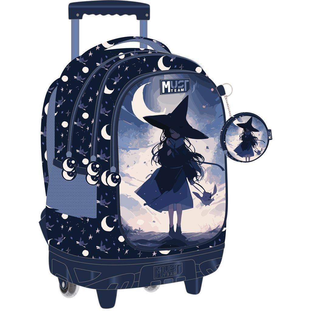 Σχολική Τσάντα Τρόλεϊ Δημοτικού Must Team Witch 3 Θήκες 30L 34x20x45cm | 000586808 Diakakis Σχολική Τσάντα Τρόλεϊ Δημοτικού Must Team Witch 3 Θήκες 30L 34x20x45cm | 000586808 Diakakis