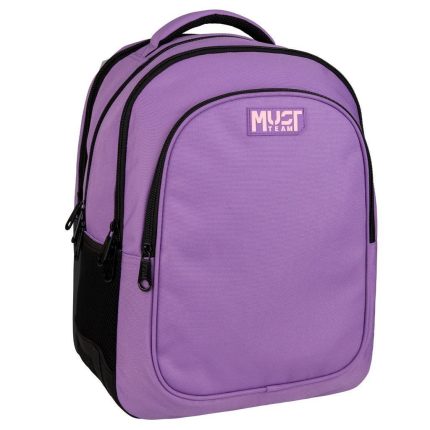Τσάντα Πλάτης Must Team Multi Μωβ με 4 Θήκες Σχολικό Backpack 32x26x43cm | 000586483 Diakakis