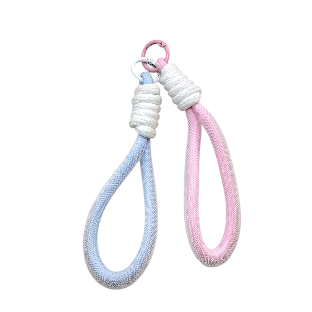 A96BAAF6-5DD7-6C93-1374-019D2A05AB6D_21 | La Vie en Rose Twin pastel jump ropes in blue and pink with white knots and rings at the top