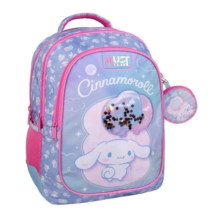 Σχολική Τσάντα Πλάτης Δημοτικού Cinnamoroll Balloons Must Team 3 Θήκες 25L (32x18x43)cm | 000490177 Diakakis