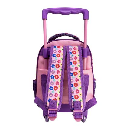 Σχολική Τσάντα Τρόλεϊ Νηπίου Disney Princess Always Be Kind Must Team 2 Θήκες 8L (27x10x31εκ) | 000565041 Diakakis