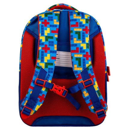 Σχολική Τσάντα Πλάτης Δημοτικού Must Team Multi Bricks με 4 Θήκες (32x26x43εκ) | 000586203 Diakakis