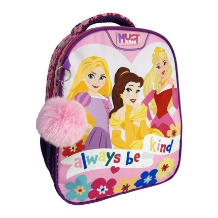 Σχολική Τσάντα Πλάτης Νηπίου Must Team Disney Princess Always Be Kind με 2 Θήκες 8L (27x10x31εκ) | 000564745 Diakakis