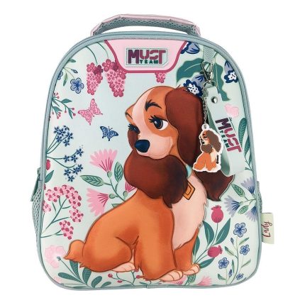 Σχολική Τσάντα Πλάτης Νηπίου Disney Lady and the Tramp Must Team με 2 Θήκες 8L (27x10x31εκ) | 000565778 Diakakis