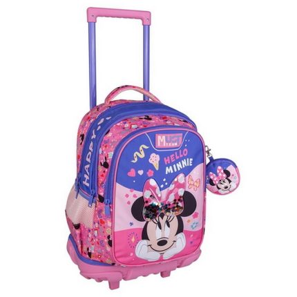 Σχολική Τσάντα Τρόλεϊ Δημοτικού Disney Minnie Mouse Besties Forever Must Team 3 Θήκες 30L (34x20x44εκ) | 000565037 Diakakis