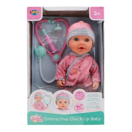 Κούκλα Μωρό Luna Toys–Διαδραστικό Σετ Γιατρού για Παιδιά (35 εκ) | 000622729 Diakakis