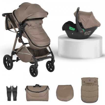 Moni Καρότσι Lara 2 σε 1 Beige 3801005100569
