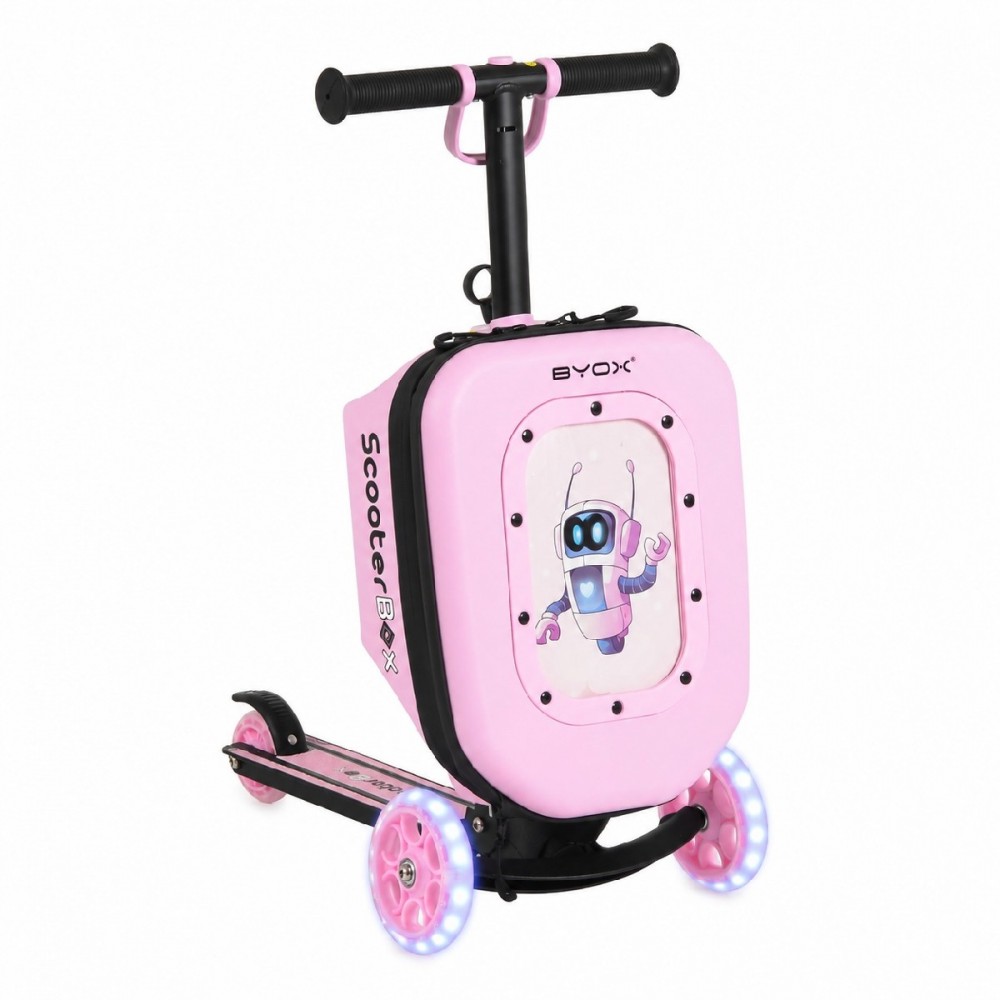 Byox Πατίνι Scooter Τρίτροχο ScooterBox Pink 3801005300594 24m+ Byox Πατίνι Scooter Τρίτροχο ScooterBox Pink 3801005300594 24m+