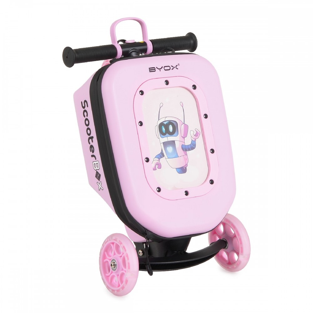 Byox Πατίνι Scooter Τρίτροχο ScooterBox Pink 3801005300594 24m+ Byox Πατίνι Scooter Τρίτροχο ScooterBox Pink 3801005300594 24m+