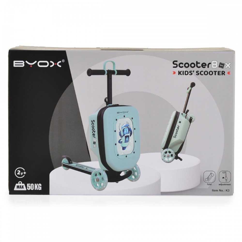 Byox Πατίνι Scooter Τρίτροχο ScooterBox Pink 3801005300594 24m+ Byox Πατίνι Scooter Τρίτροχο ScooterBox Pink 3801005300594 24m+