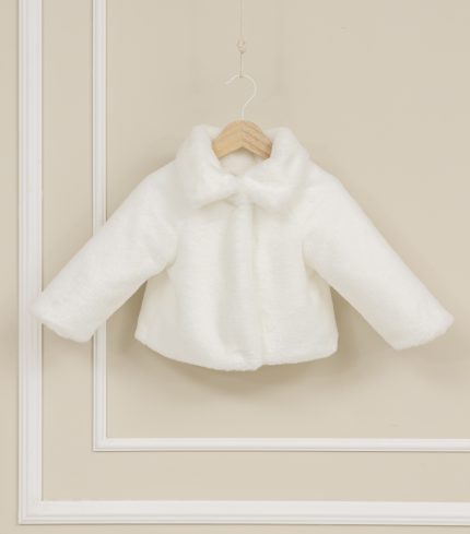 Βαπτιστικό Γουνάκι Awg100 Off White | Angel Wings