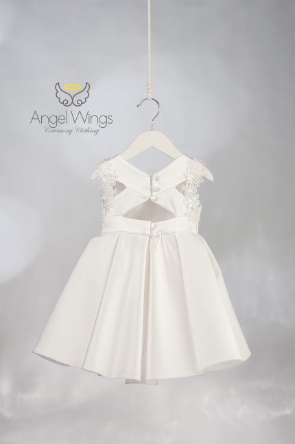 Βαπτιστικό Φόρεμα Angel Wings Loucia AWG307 Off-White | Angel Wings