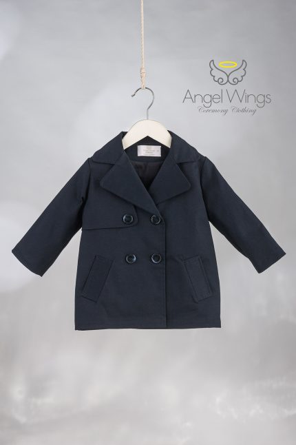 Βαπτιστική Καπαρντίνα Awb330 Μπλε | Angel Wings