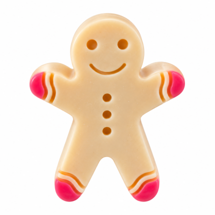 Αρωματικό Κερί Gingerbread Man Χριστουγεννιάτικο από Φυτικό Κερί Rapeseed | XM-005 Amour et fou