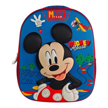 Disney Mickey Mouse Σχολική Τσάντα Πλάτης Νηπίου Must Team 3D EVA 1 Θήκη 8L (26x10x32εκ) | 000565942 Diakakis