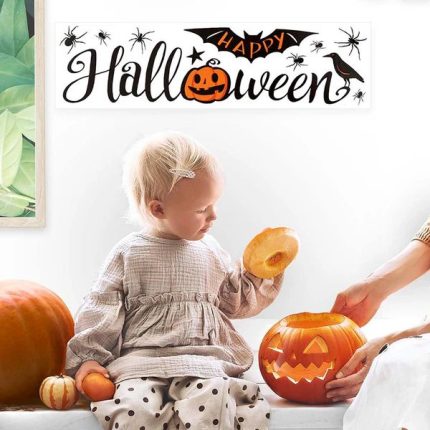 Αυτοκόλλητο Τοίχου – Happy Halloween (56x15εκ)