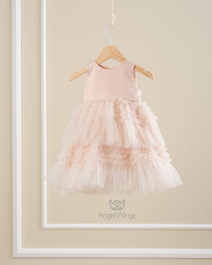 Βαπτιστικό Φόρεμα Valentina Amelie Awg277 Σάπιο Μήλο