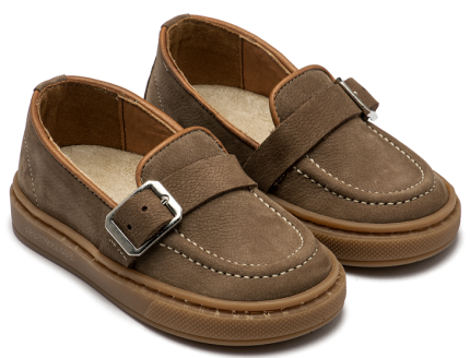Babywalker Χειμερινό Loafer από Ναμπούκ Δέρμα με Τόκα Flint PB4322
