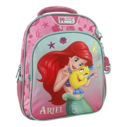 Σχολική Τσάντα Πλάτης Νηπίου Disney Princess Ariel Must Team 2 Θήκες 8L (27x10x31cm) | 000565780 Diakakis