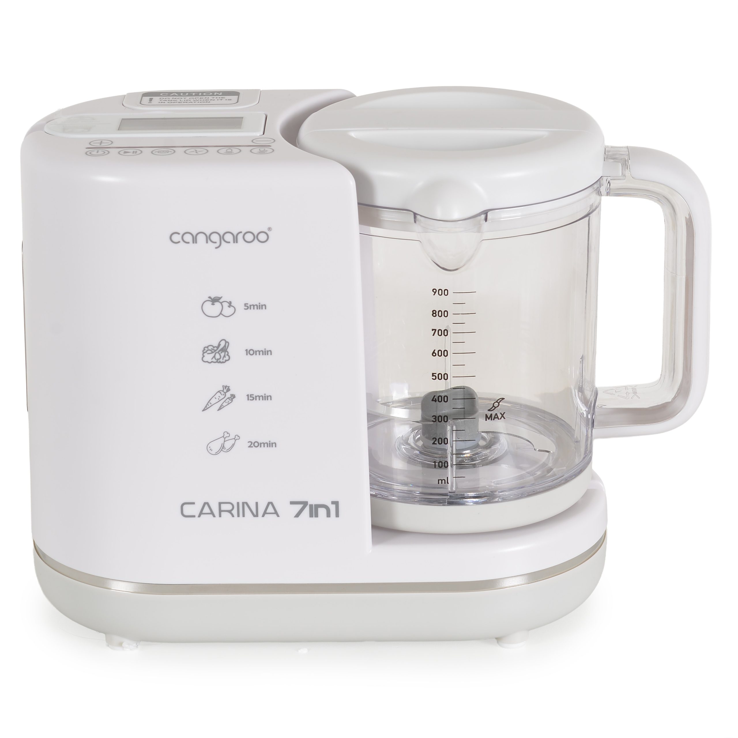 Cangaroo Ατμομάγειρας - Μπλέντερ 7 Σε 1 Carina 3800146273743 Cangaroo Ατμομάγειρας - Μπλέντερ 7 Σε 1 Carina 3800146273743
