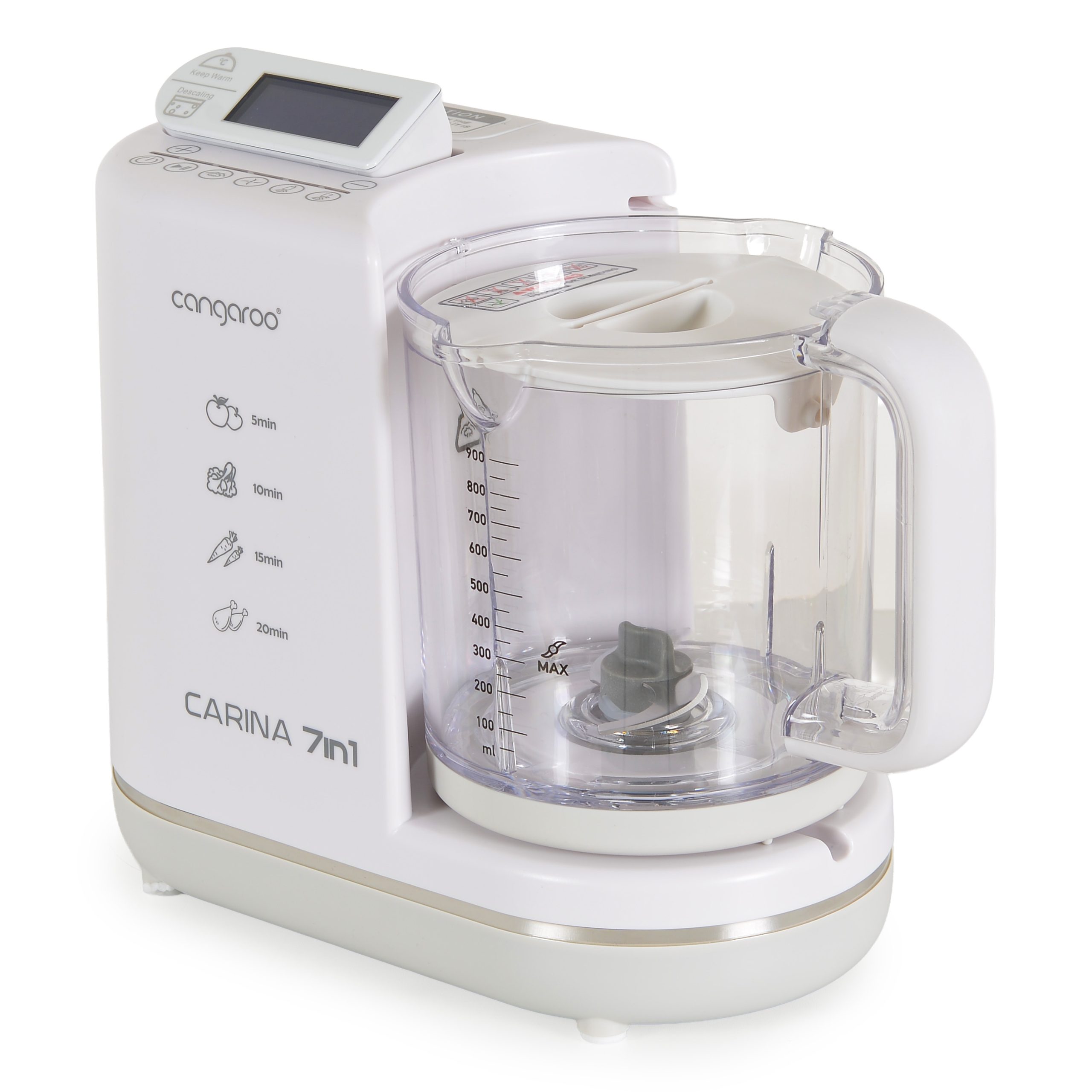 Cangaroo Ατμομάγειρας - Μπλέντερ 7 Σε 1 Carina 3800146273743 Cangaroo Ατμομάγειρας - Μπλέντερ 7 Σε 1 Carina 3800146273743