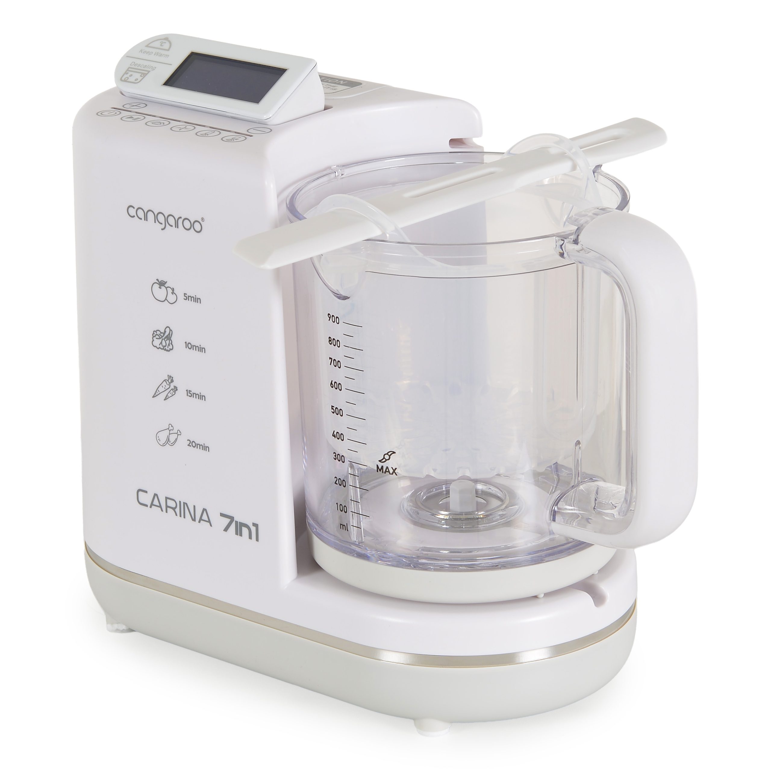 Cangaroo Ατμομάγειρας - Μπλέντερ 7 Σε 1 Carina 3800146273743 Cangaroo Ατμομάγειρας - Μπλέντερ 7 Σε 1 Carina 3800146273743