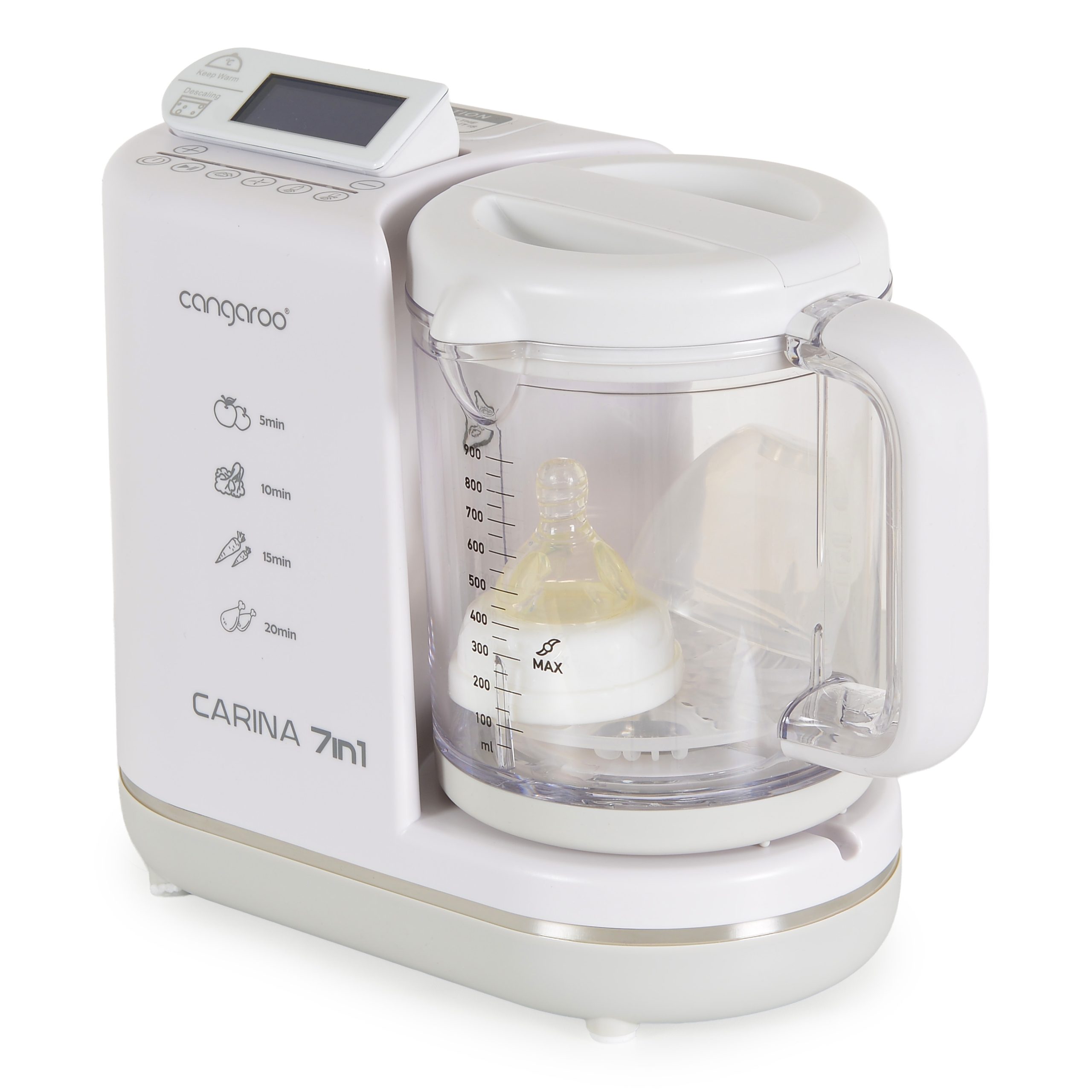 Cangaroo Ατμομάγειρας - Μπλέντερ 7 Σε 1 Carina 3800146273743 Cangaroo Ατμομάγειρας - Μπλέντερ 7 Σε 1 Carina 3800146273743