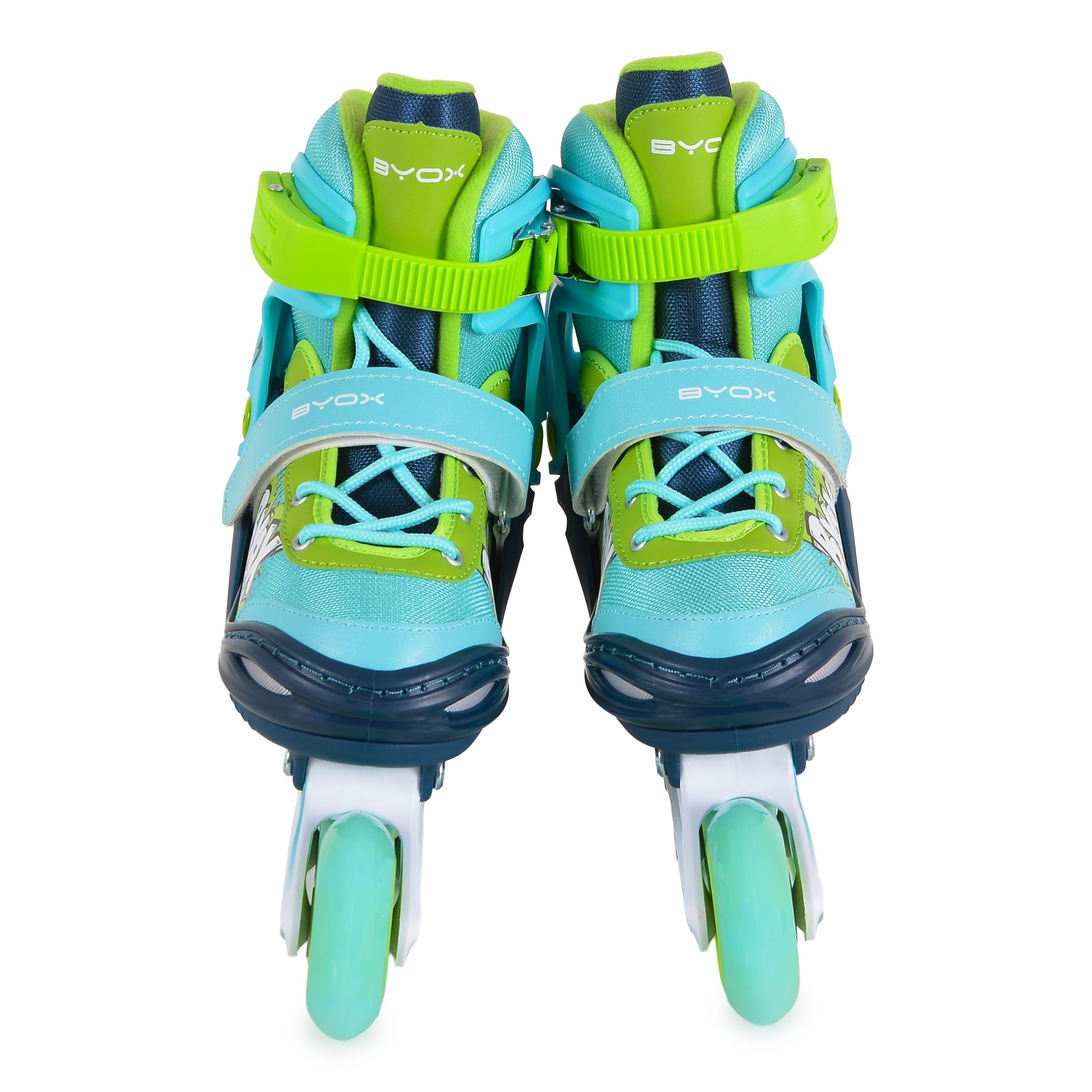 Byox Παιδικά Ρυθμιζόμενα Πατίνια Roller Inline Skates Rolox Blue S (30-33) με Φωτιζόμενο Τροχό 3801005300563 Byox Παιδικά Ρυθμιζόμενα Πατίνια Roller Inline Skates Rolox Blue S (30-33) με Φωτιζόμενο Τροχό 3801005300563